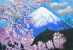 Fuji Spring  -  Acrylic