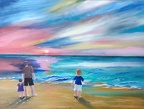 Beautiful Sunset -  Acrylic
