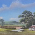 The Old Barn  -  Pastel
