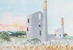 Ruins - Watercolour