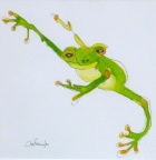 Tree Frog  -  Watercolour