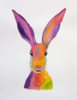 Bright Hare - Watercolour