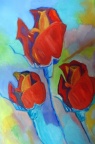 Tulips - Acrylic