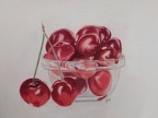 Bowl of Cherries - Pastel